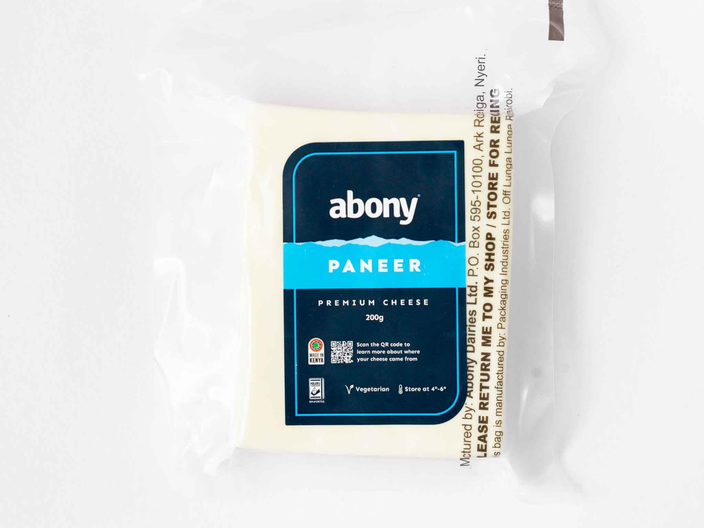 ABONY PANEER CHEESE 400G